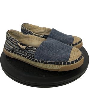 Sperry Blue Laurel Reef Espadrille Size 7